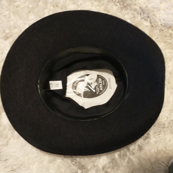 Arlop black and gold Southwestern style hat-NWOT - Picture 4 of 11